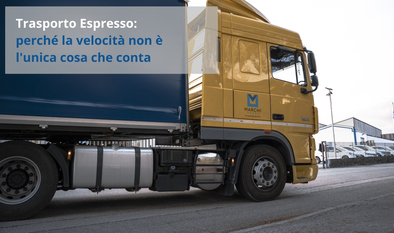 trasporto espresso con camion